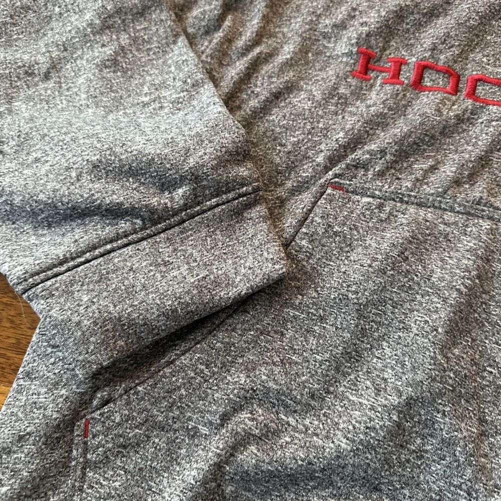 Indiana Hoosiers SEWN Gray SPELL OUT w LOGO KA Knights Apparel Section 101 Large - Picture 7 of 7